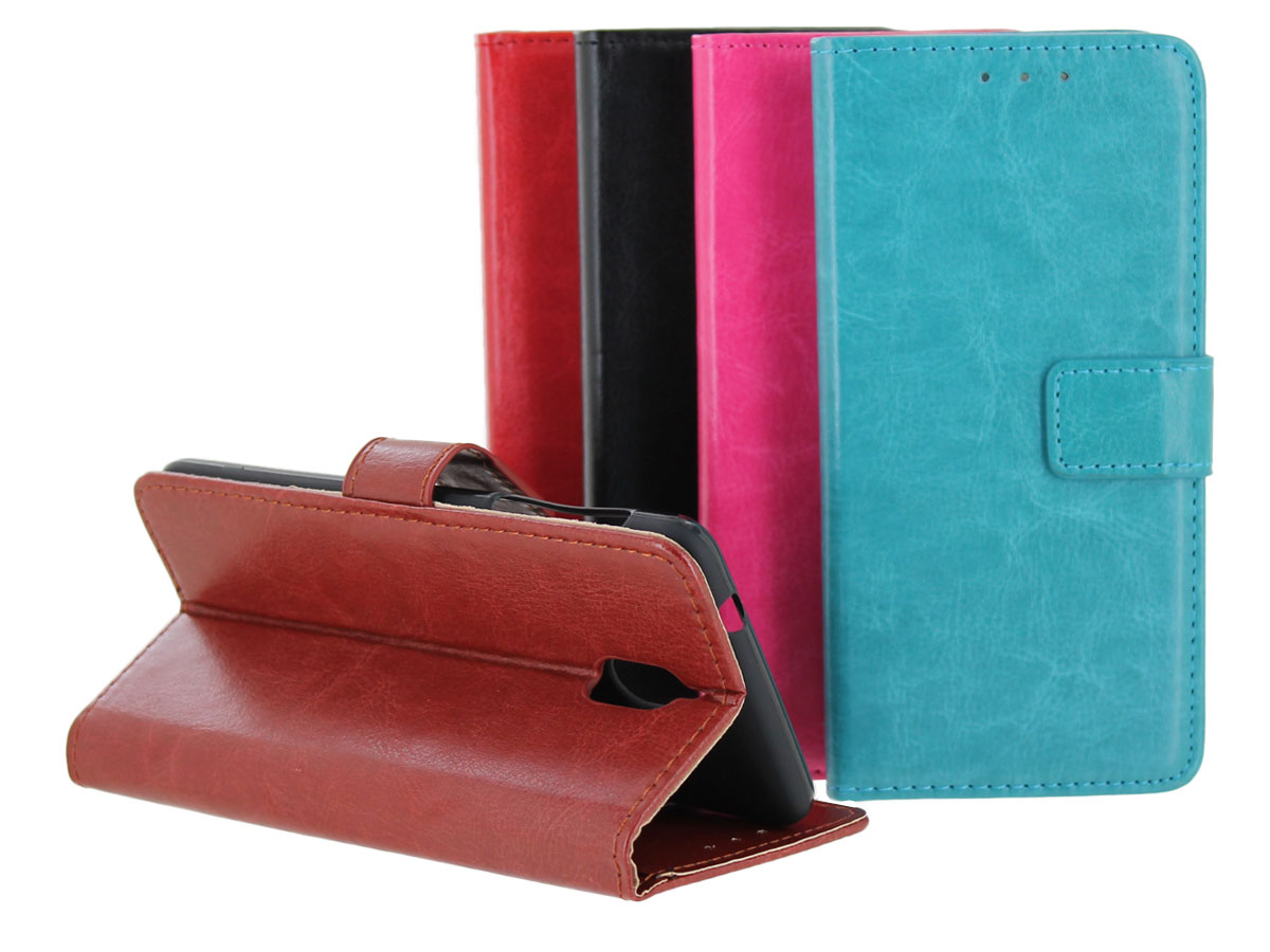 Bookcase Wallet Bruin - Nokia 3.1 hoesje
