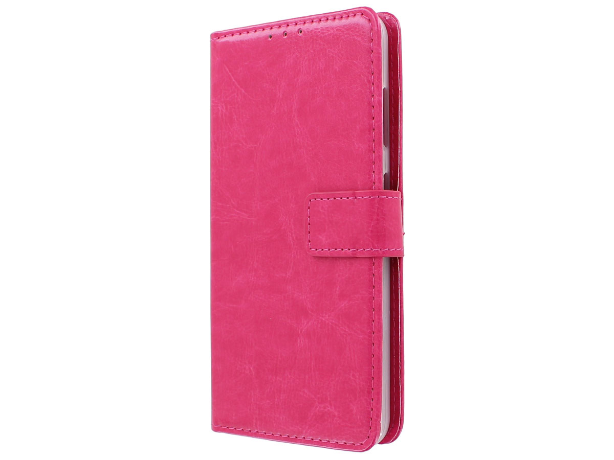 Book Case Wallet Mapje Roze - Nokia 3.2 hoesje