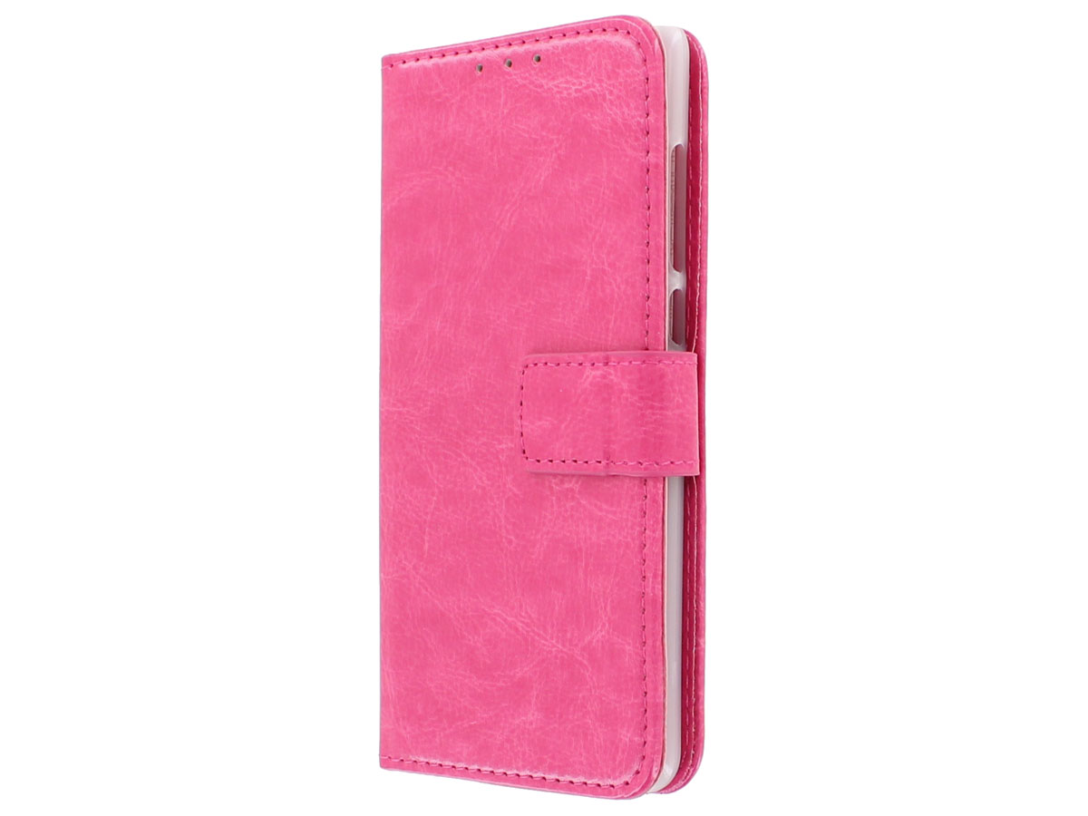 Bookcase Wallet Roze - Nokia 5.1 hoesje