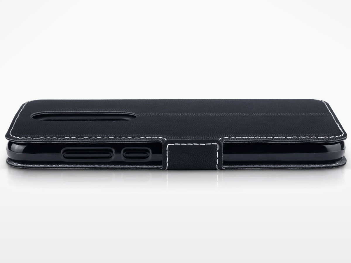 CaseBoutique Slim Wallet Case Zwart - Nokia 5.1 Plus hoesje