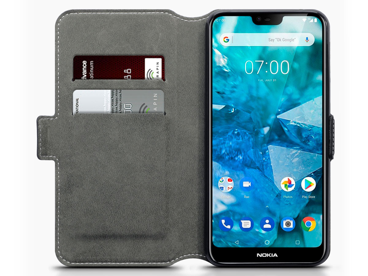 CaseBoutique SlimFit Wallet - Nokia 7.1 hoesje