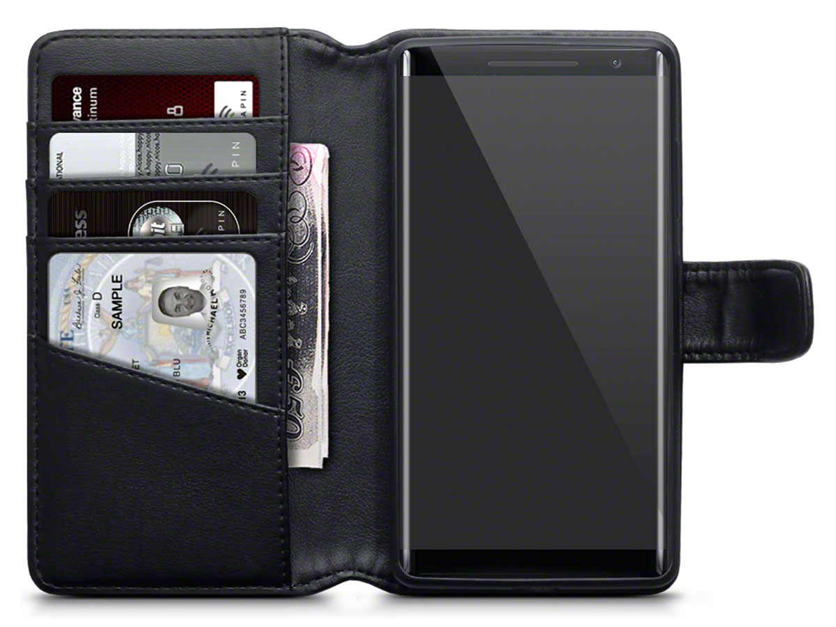 CaseBoutique Leather Wallet - Nokia 8 Sirocco Hoesje