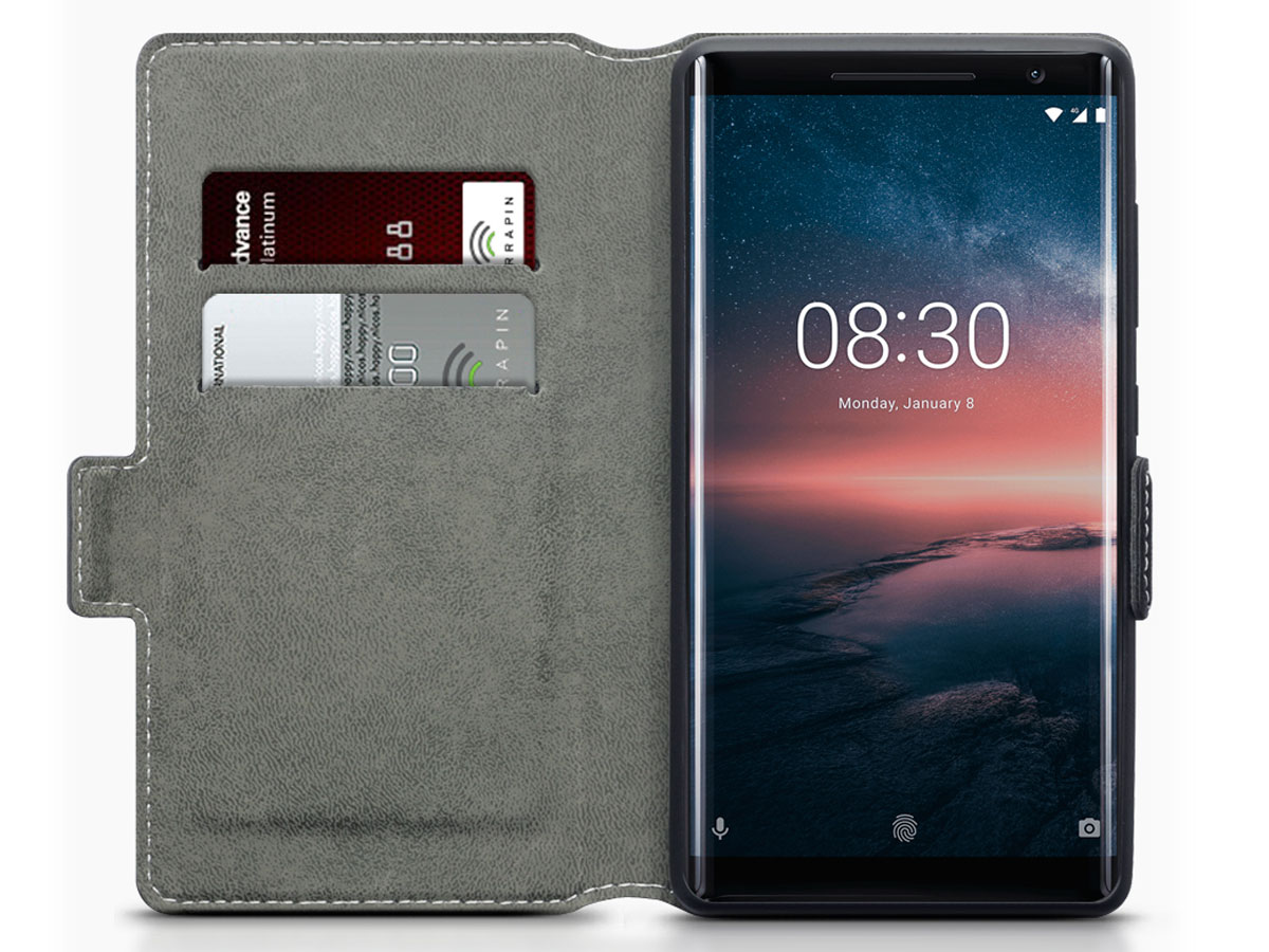 CaseBoutique UltraSlim Wallet - Nokia 8 Sirocco Hoesje