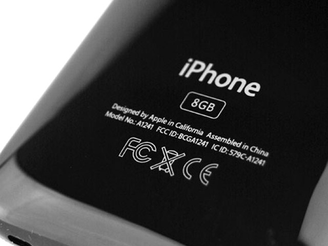 iPhone 3G Achterkant 8GB Zwart