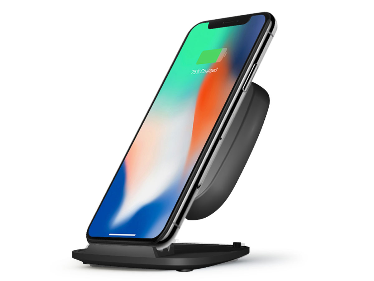 Zens Qi Fast Wireless Charger Stand - 15W Draadloze Lader