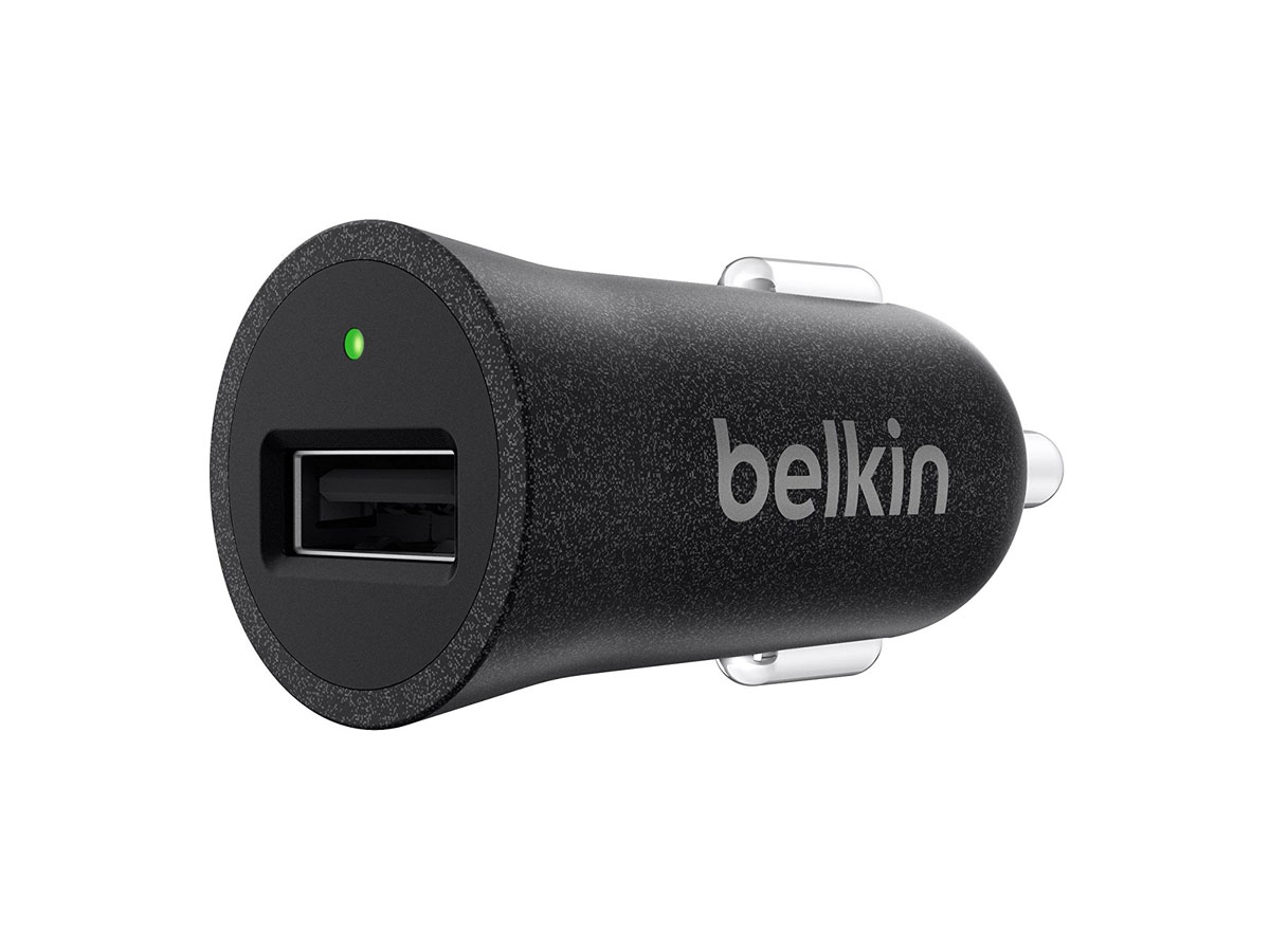 Belkin Premium 2.4A USB Autolader Full Black