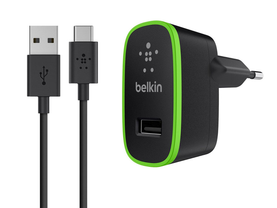Belkin 2.1A USB Oplader Thuislader met USB-C kabel