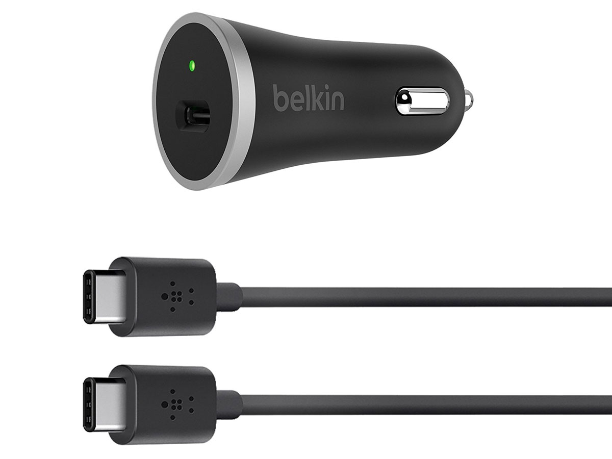 Belkin 15W USB-C autolader met USB-C kabel