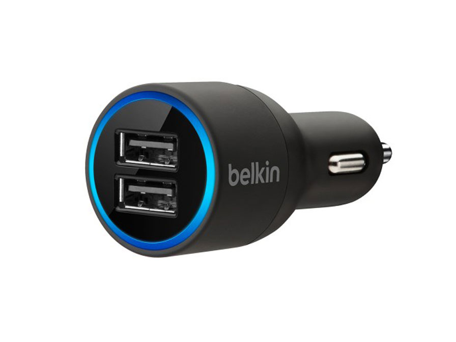 Belkin 20Watt Dual USB Oplader - Laadt zelfs 2 tablets tegelijk!