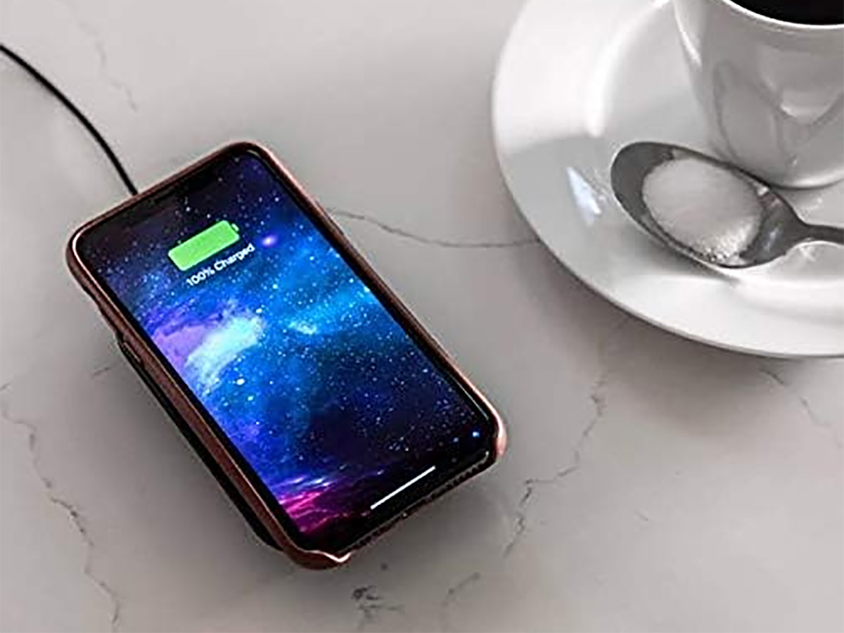 Mophie Wireless Charging Stand Zwart - Draadloze Oplader