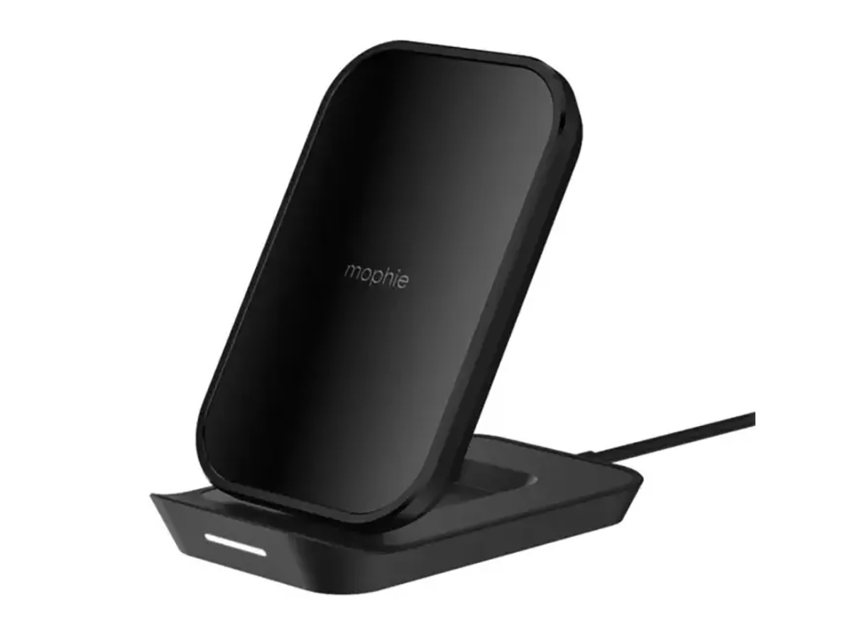 Mophie Wireless Charging Stand Zwart - Draadloze Oplader