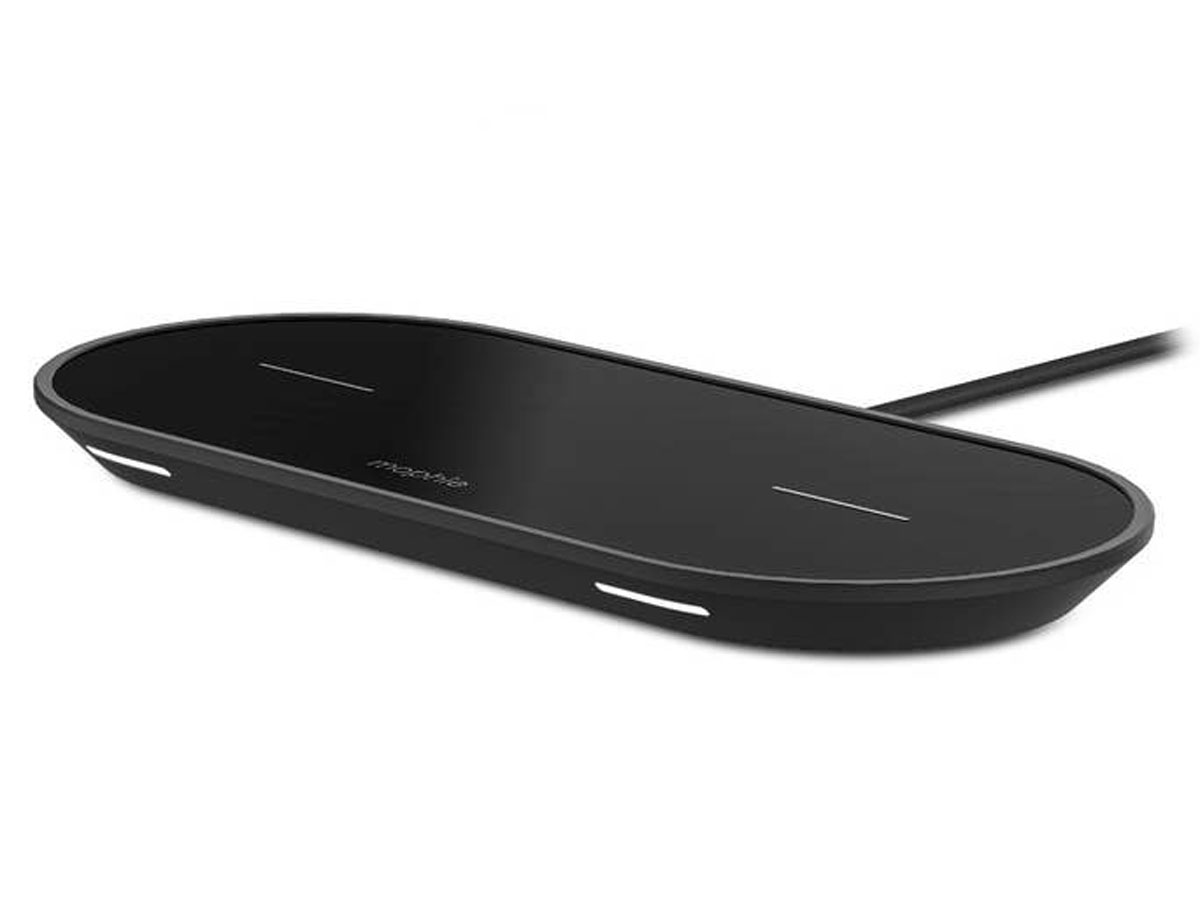 Onverenigbaar Vuiligheid optie Mophie Dual Wireless Charging Pad Draadloze Oplader