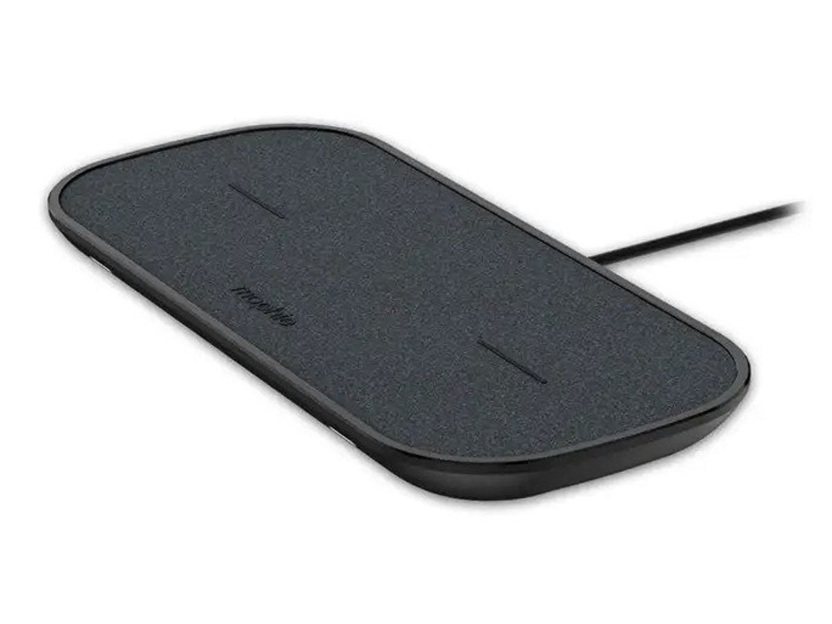 Mophie Dual Wireless Charging Pad Fabric - Dubbele Draadloze Oplader