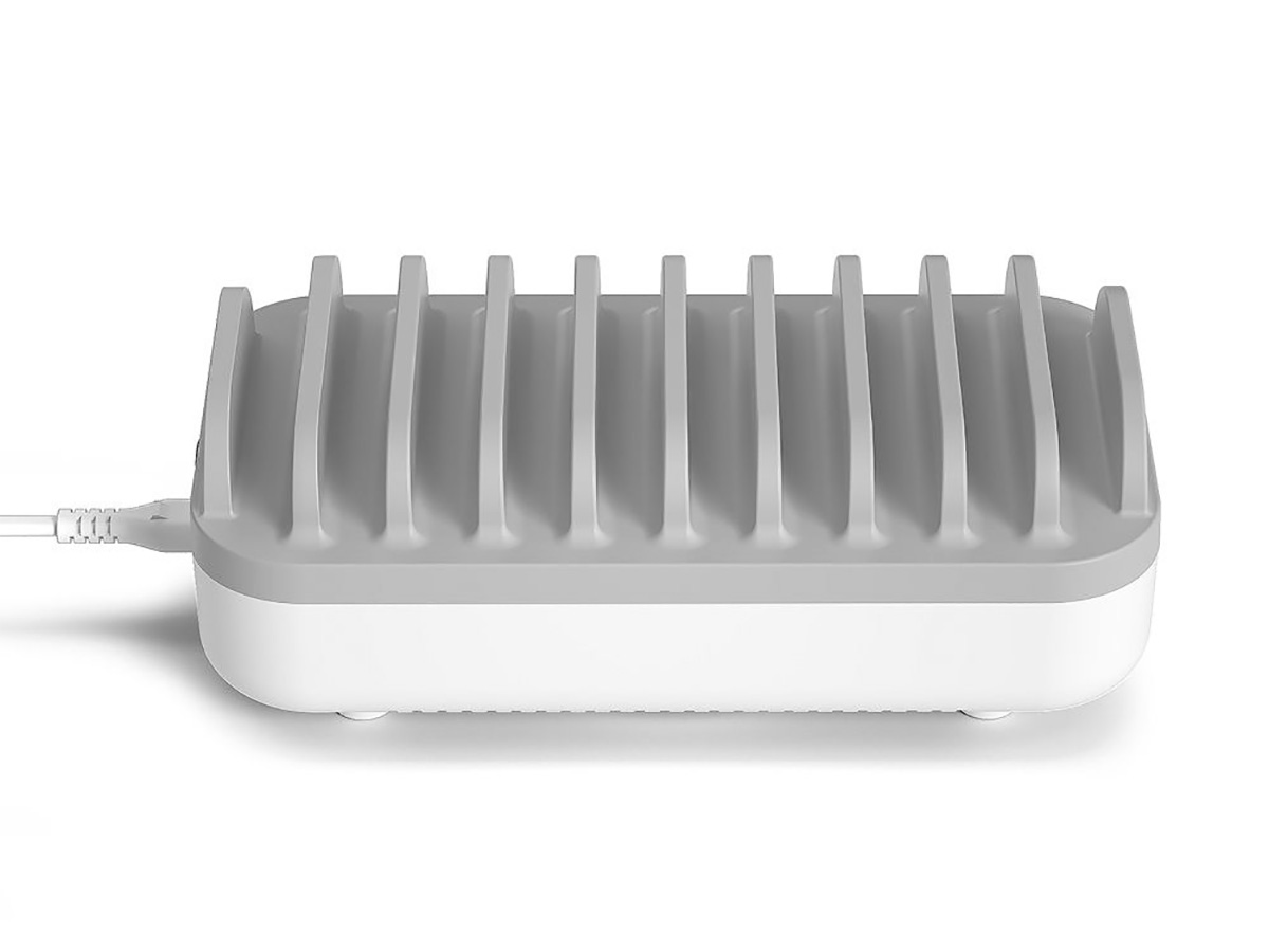 Just in Case 10-port Charging Docking Station Wit - Oplader voor 10 Devices