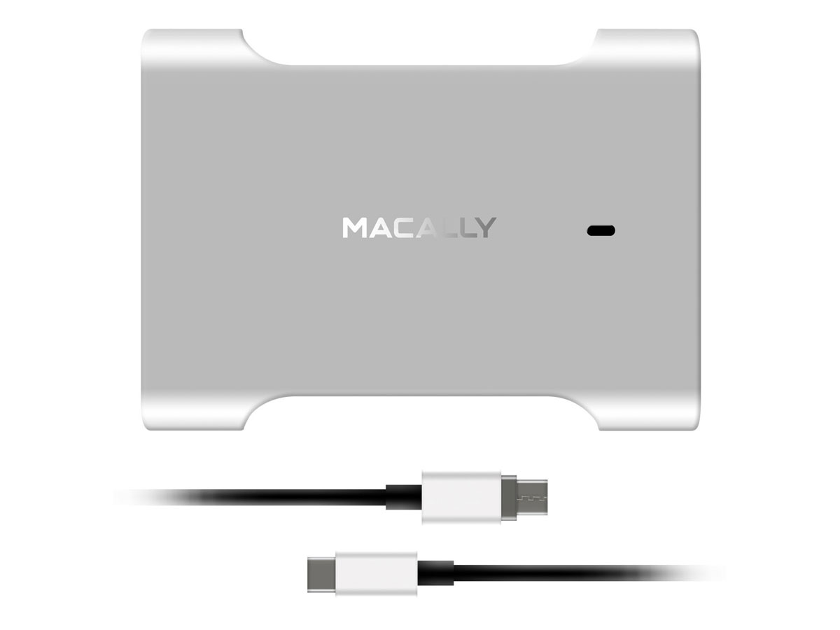 MacAlly 61W USB-C Magnetische MacBook Pro Oplader Zilver