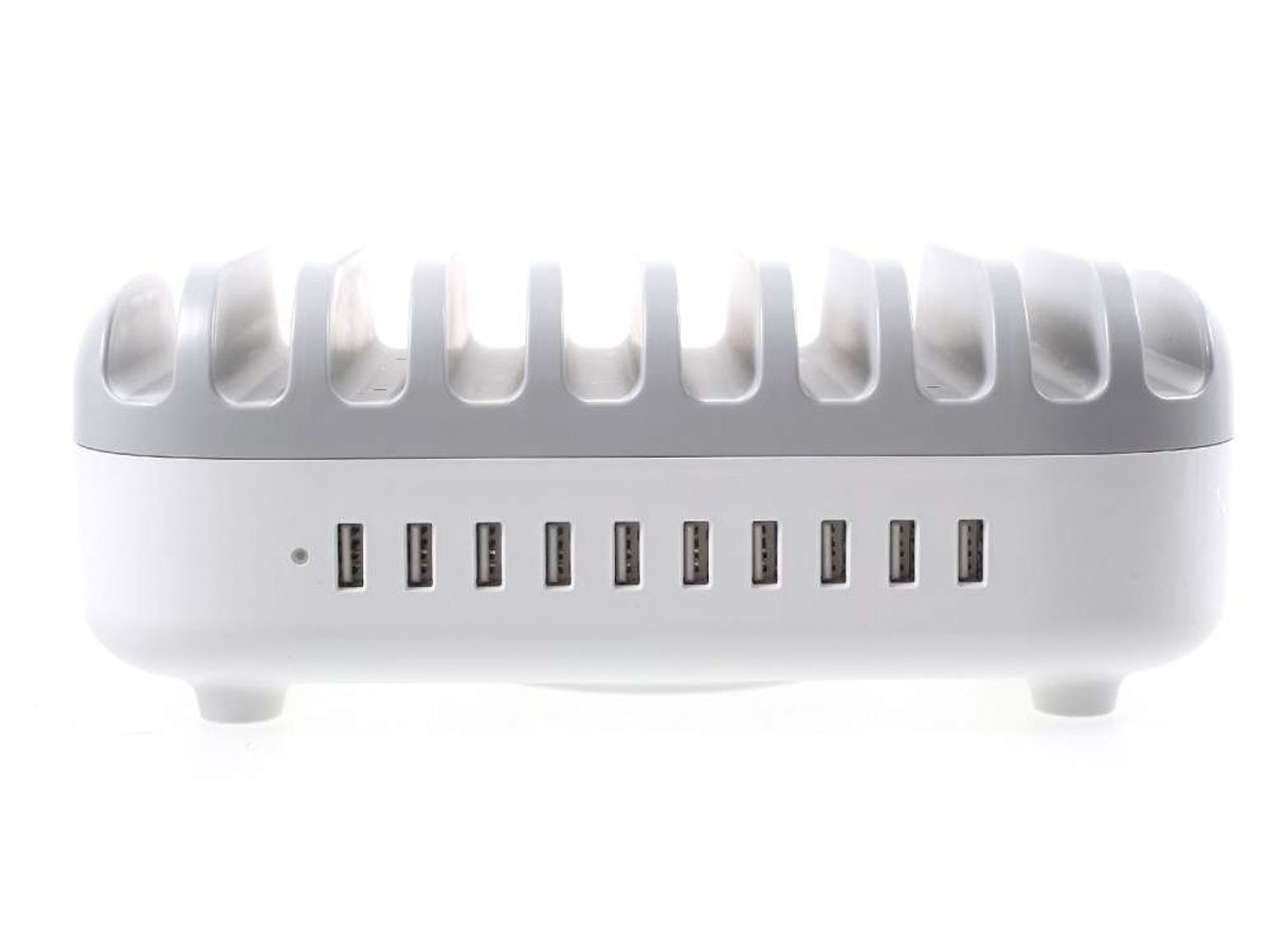 Orico 10-port Charging Docking Station Wit - Oplader voor 10 Devices