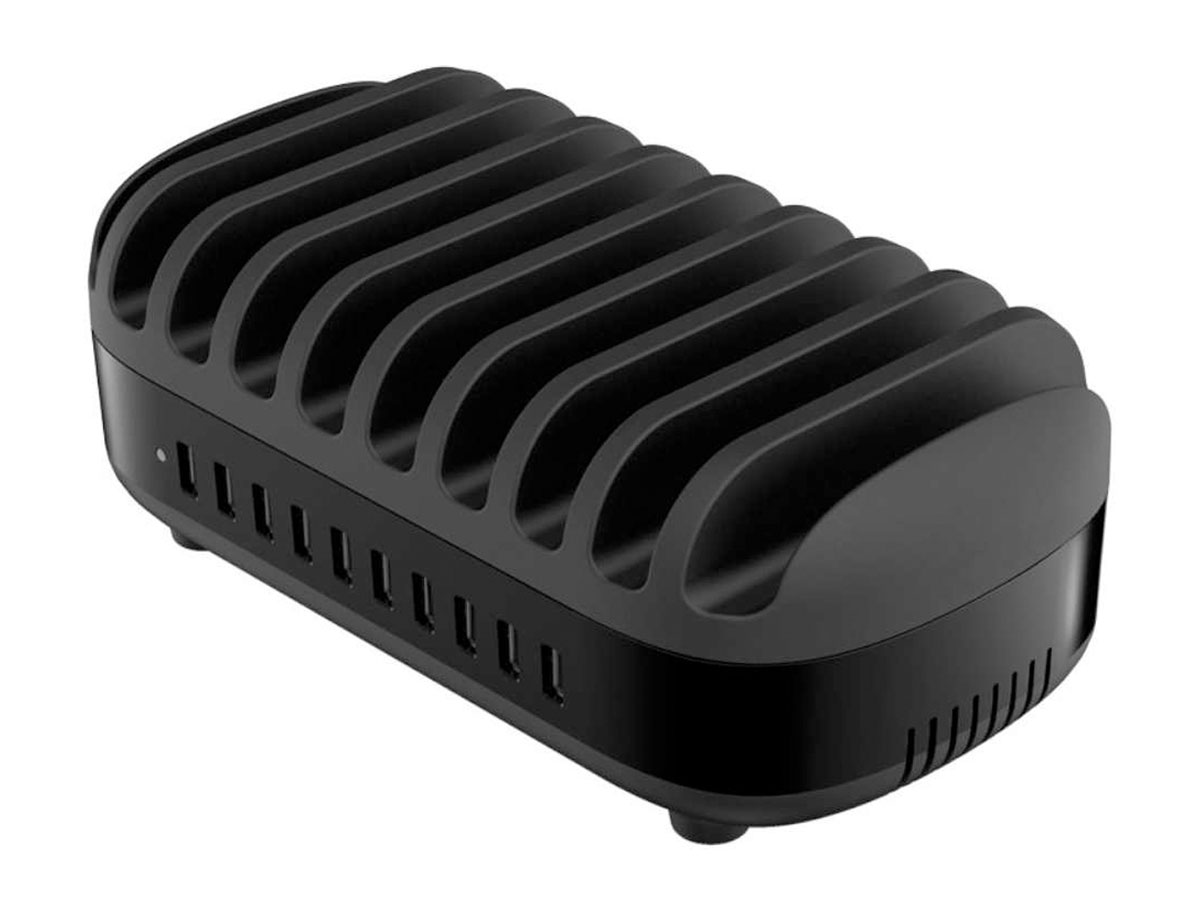 Orico 10-port Charging Docking Station Zwart - Oplader voor 10 Devices