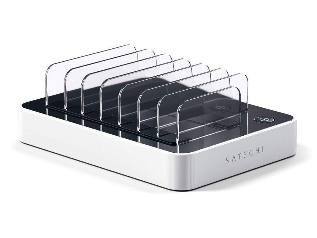 Satechi Charge Dock USB-C Wit - Oplader voor 7 Apparaten