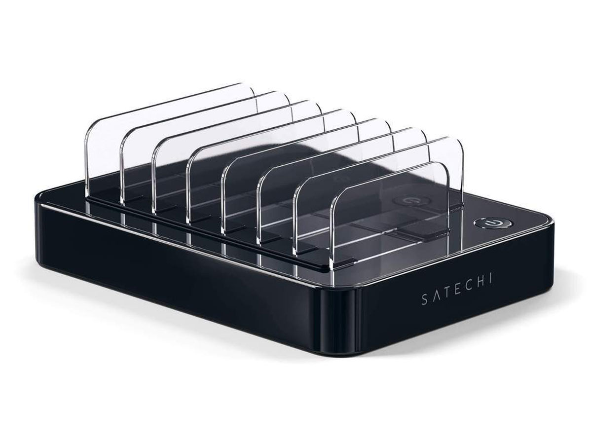 Satechi Charge Dock USB-C Zwart - Oplader voor 7 Apparaten