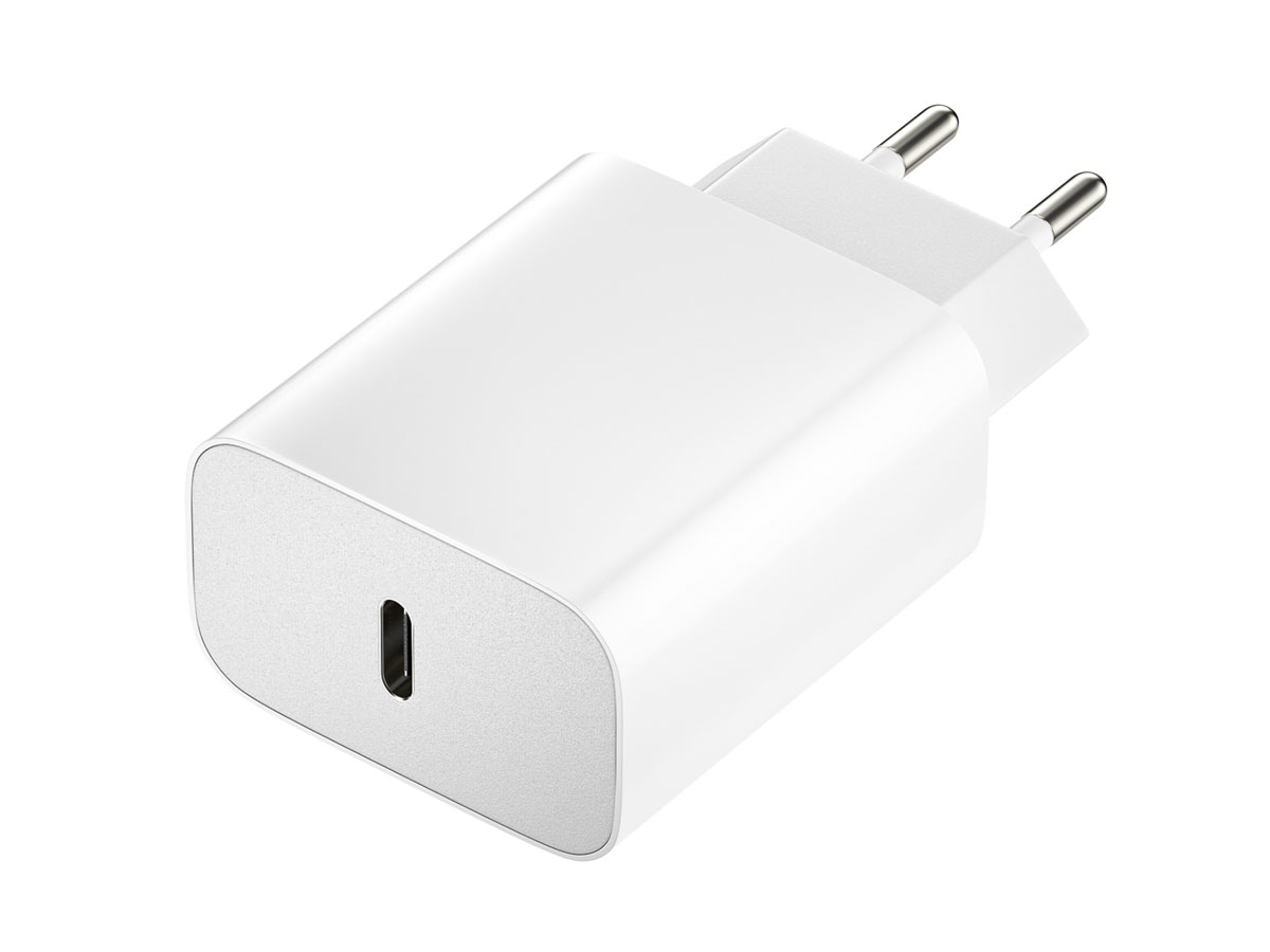 Woodcessories USB-C Fast Wall Charger Wit - 30W Oplader Snellader