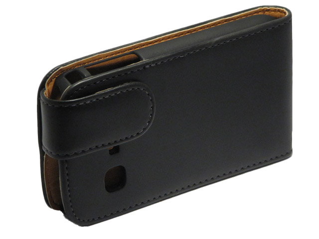 Classic Leather Flip Case Samsung Galaxy Chat (B5330)