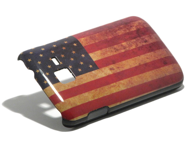 USA Vintage Flag Case Samsung Galaxy TXT (B5510)