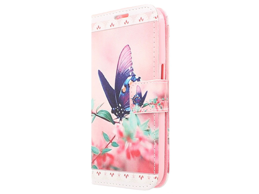 Butterfly Book Case Hoesje voor Samsung Galaxy Core Plus