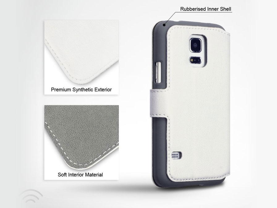 Covert UltraSlim Book Case - Hoesje voor Samsung Galaxy S5 Mini