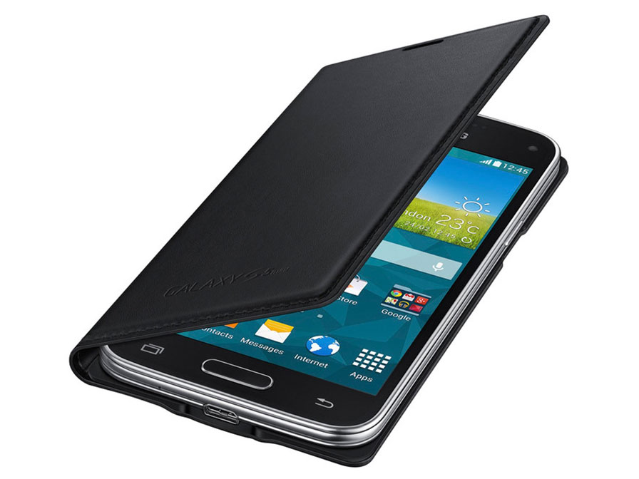 Originele Samsung Galaxy S5 Mini Flip Cover Hoesje (EF-FG800B)