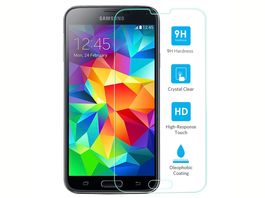 Supersterke Glazen Screenprotector voor Samsung Galaxy S5 Mini