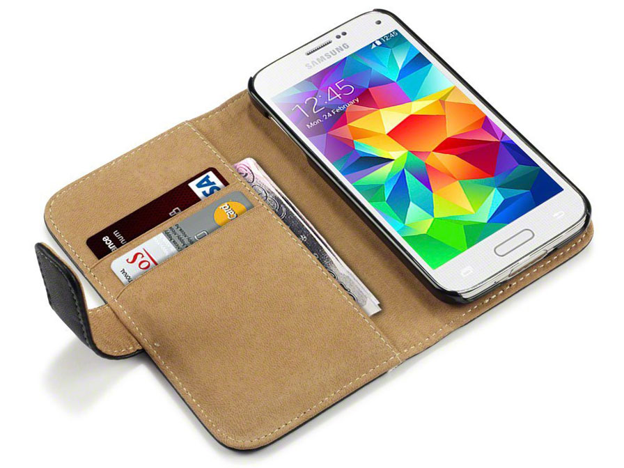 CaseBoutique Wallet Case - Hoesje voor Samsung Galaxy S5 Mini