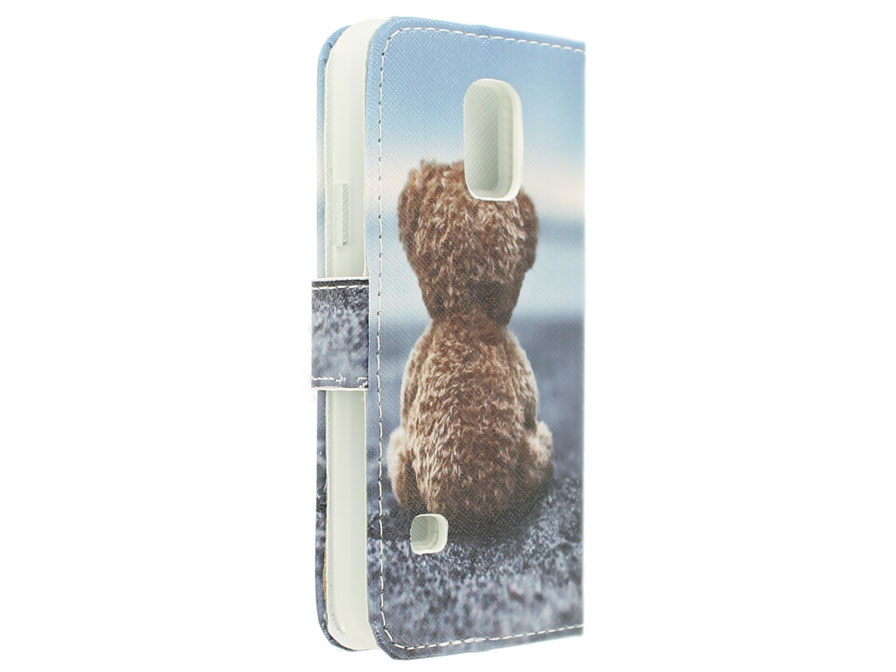 Teddy Book Case - Samsung Galaxy S5 mini hoesje