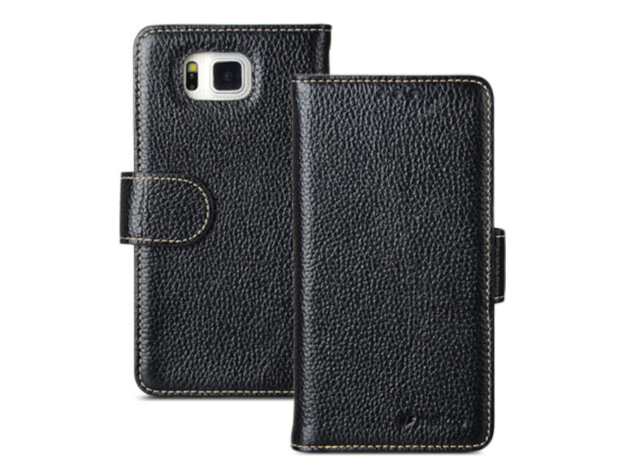 Melkco Wallet Bookcase - Samsung Galaxy Alpha hoesje