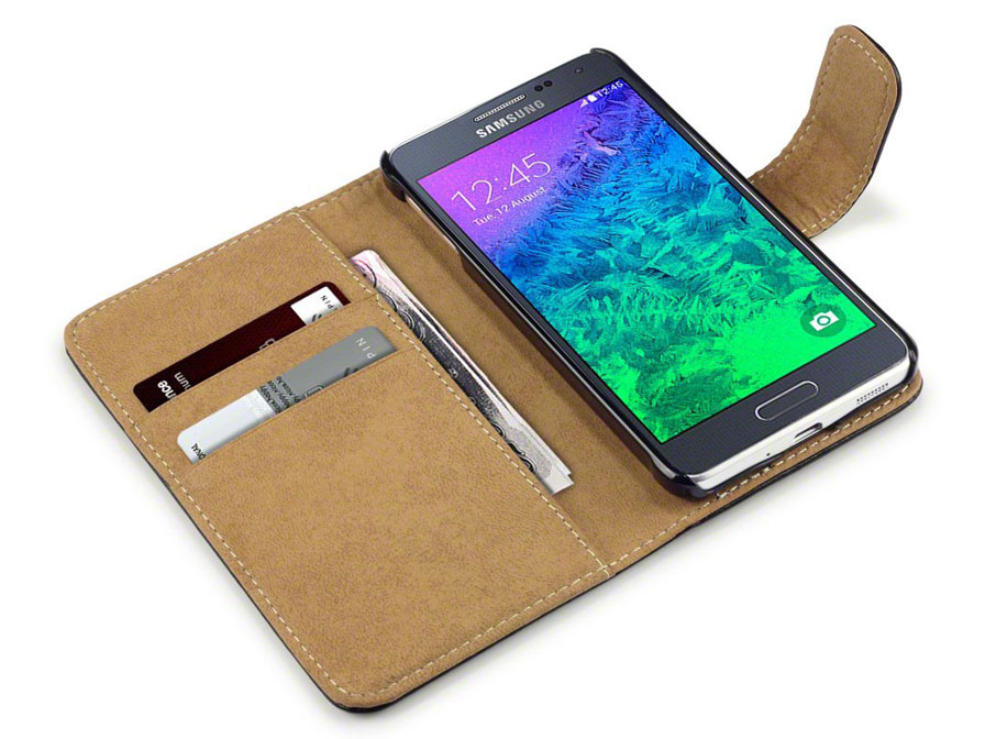 CaseBoutique Wallet Case - Samsung Galaxy Alpha hoesje