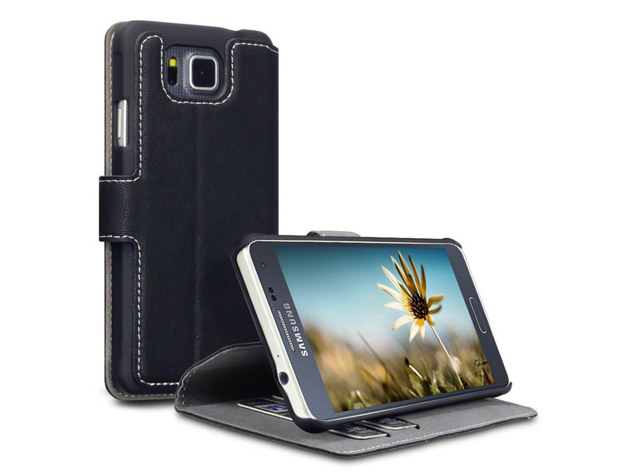 Covert UltraSlim Book Case - Samsung Galaxy Alpha Hoesje