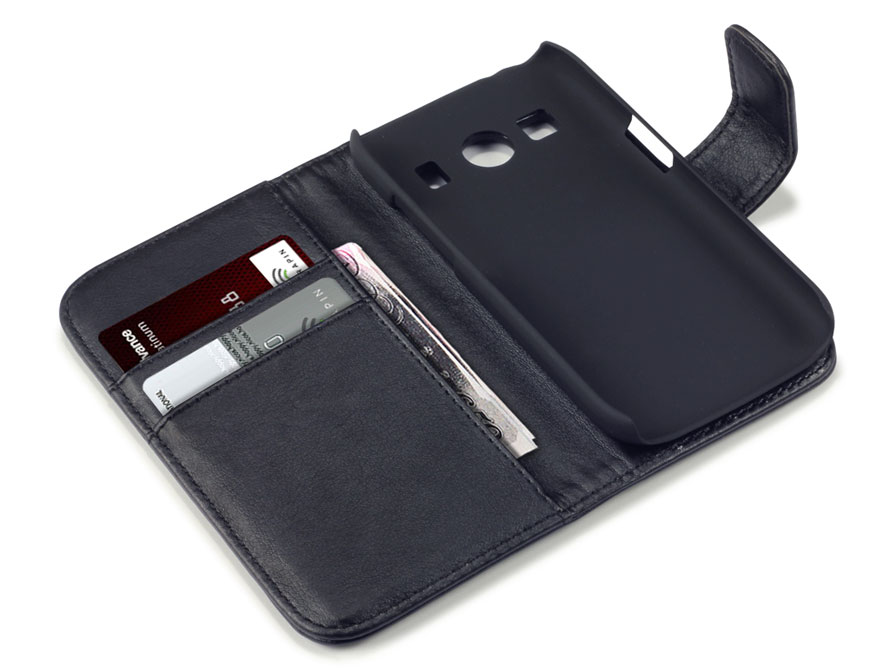 CaseBoutique Leather Wallet Case - Samsung Galaxy Ace 4 hoesje