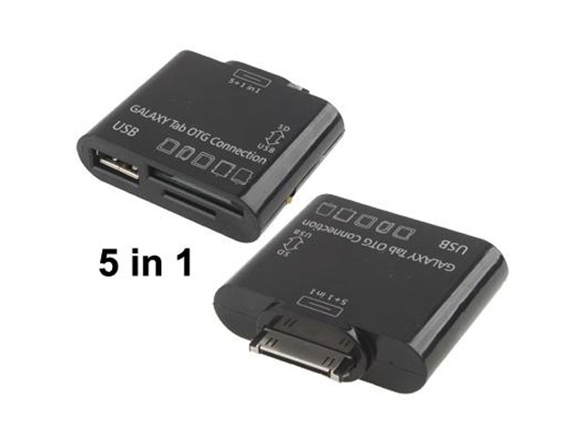 5-in-1 USB Connection Kit voor Samsung Galaxy Tab