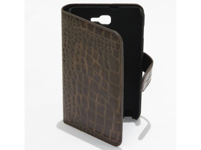 Croco Sideflip Stand Case Samsung Galaxy Note (N7000)