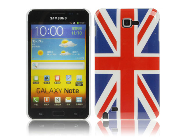 Great Brittain Flag Case Hoes voor Samsung Galaxy Note