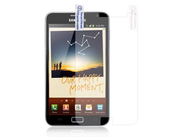 Clear Screenprotector Samsung Galaxy Note (N7000)