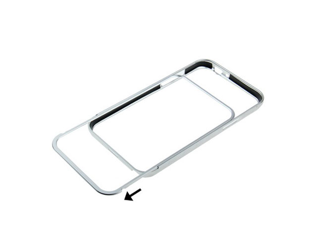 Aluminium Metal Bumper Case voor Samsung Galaxy Note 2 (N7100)