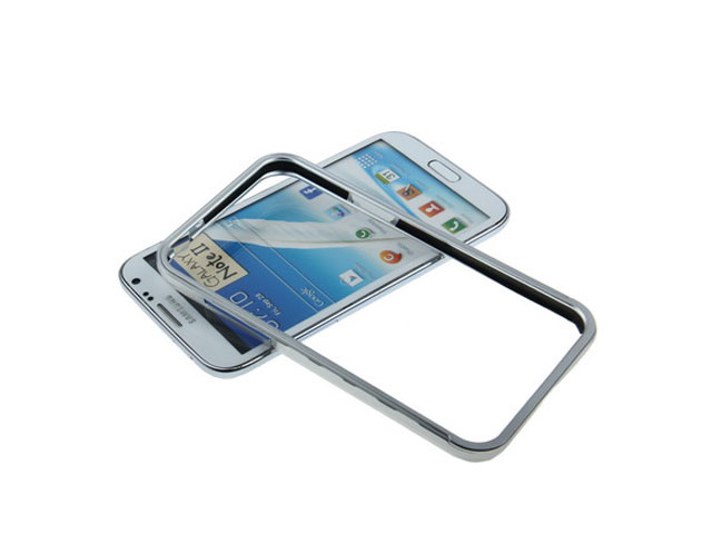 Aluminium Metal Bumper Case voor Samsung Galaxy Note 2 (N7100)