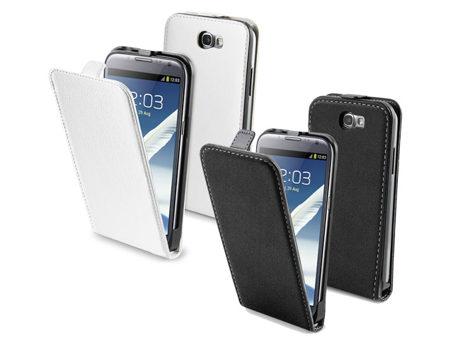 Muvit Slim Elegant Kunstleren Flip Case Samsung Galaxy Note 2 (N7100)