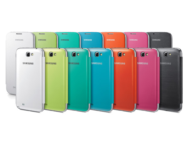 Majestueus Matrix vervolging Samsung Galaxy Note 2 N7100 Flip Cover Case