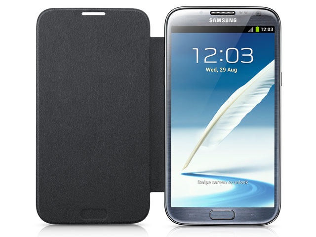 Majestueus Matrix vervolging Samsung Galaxy Note 2 N7100 Flip Cover Case