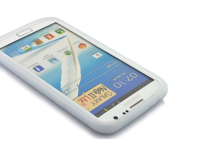 Silicone Skin Case Hoesje voor Samusng Galaxy Note 2 (N7100)