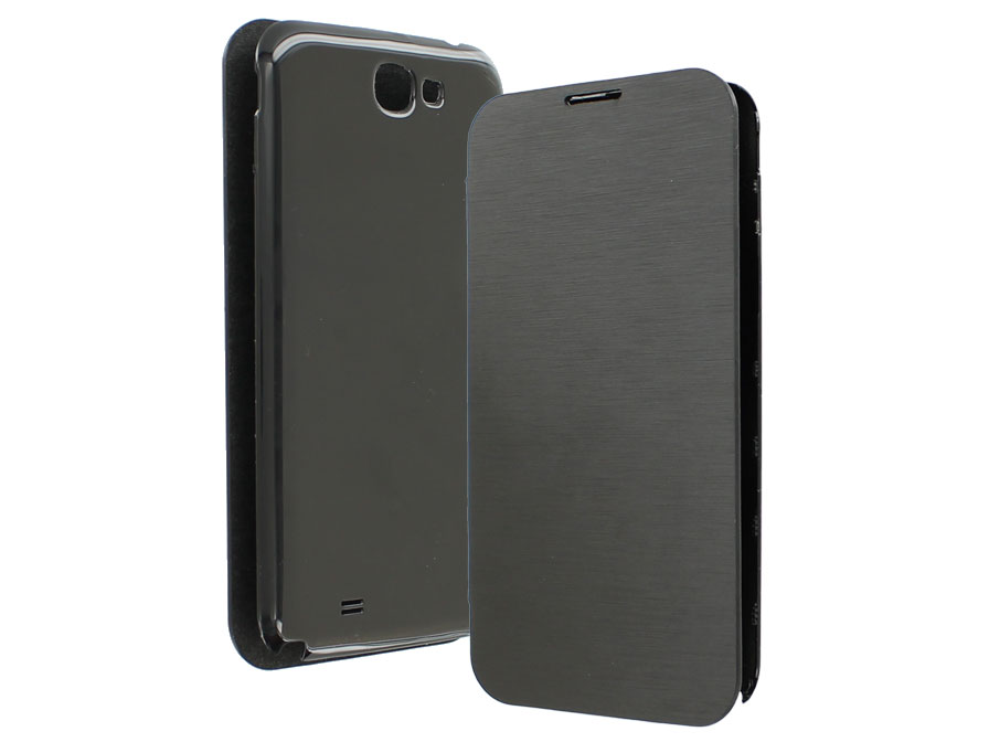 Flip Cover Case - Samsung Galaxy Note 2 hoesje