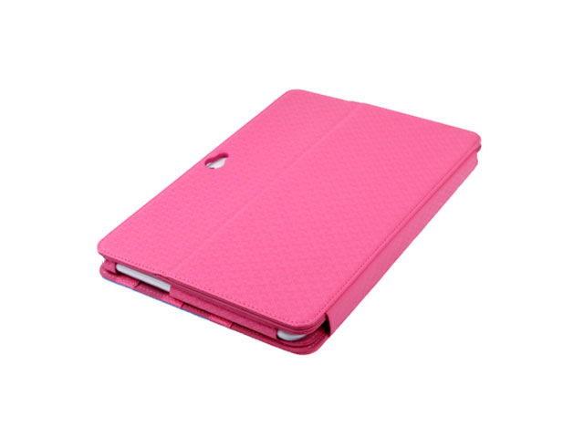 Colorblock Stand Case Hoes voor Samsung Galaxy Note 10.1 (N8000)