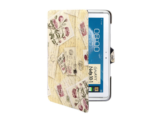 Romantic Stand Case Hoes Samsung Galaxy Note 10.1 (N8000)
