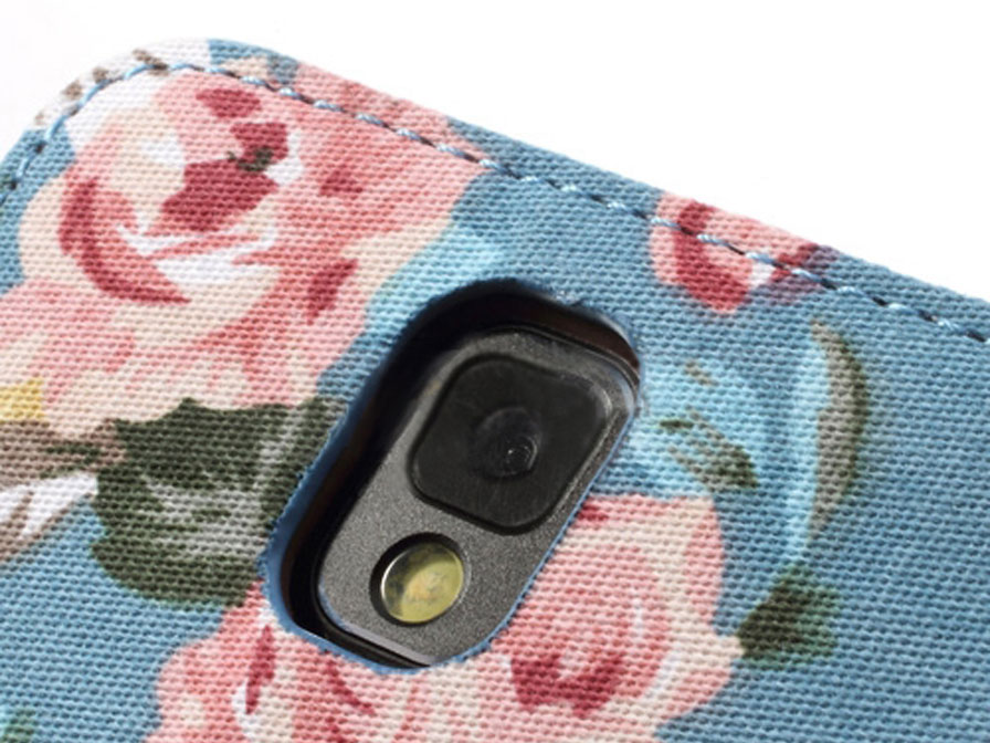 Flower Wallet Case Samsung Galaxy Note 3